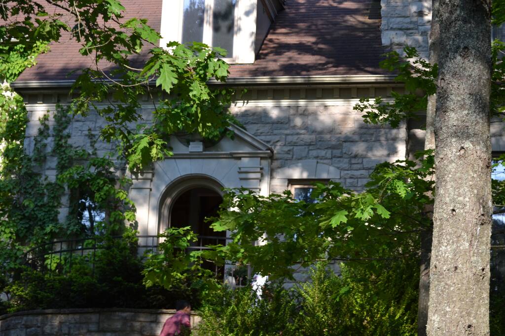 Front of the house.