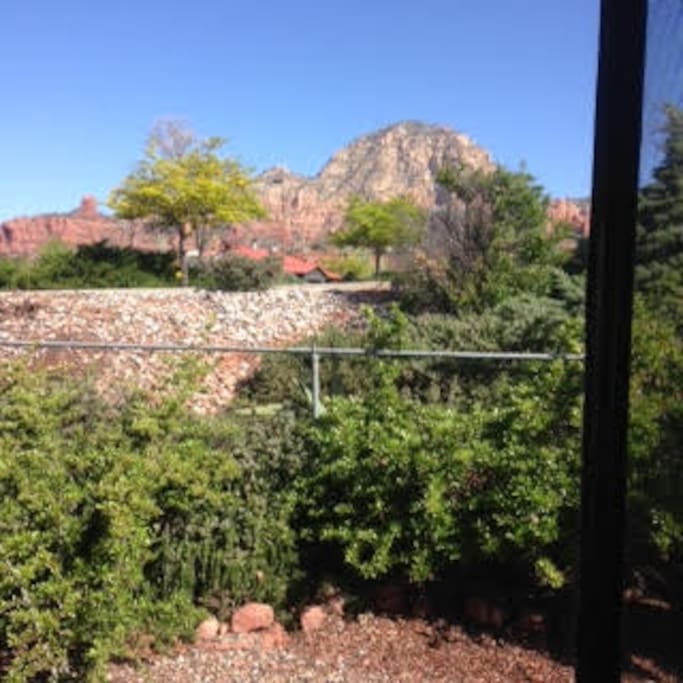 Red Rock view from bedroom window