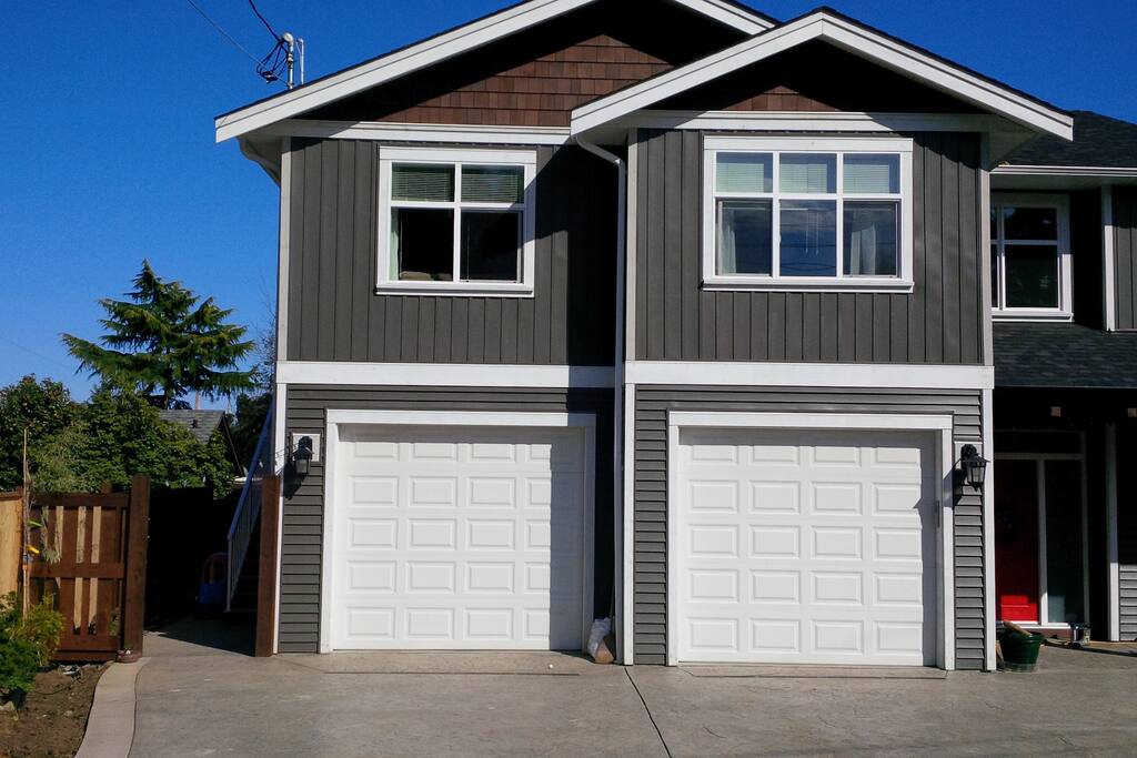 That's it above the' garage
