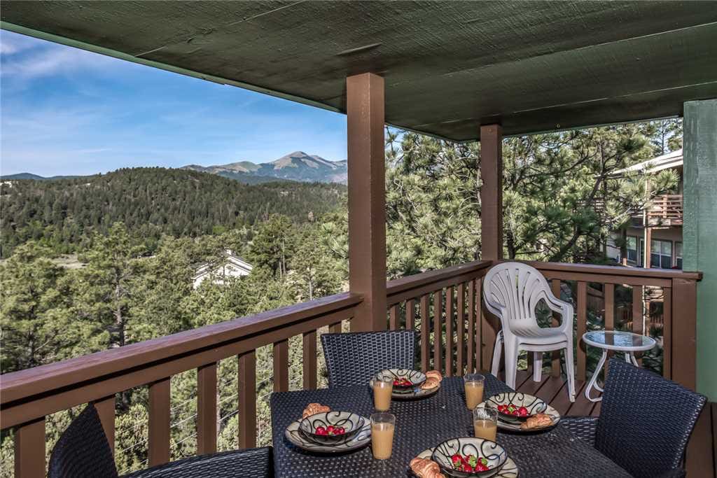 Views! - The beautiful deck, complete with nature and mountain views, is an all-time favorite!