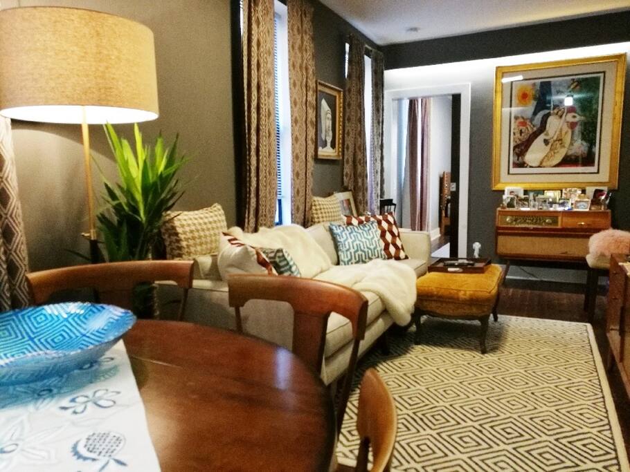 Private Living Room Area