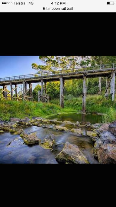 trestle bridge, timboon a nice scenic walk/ picnic spot