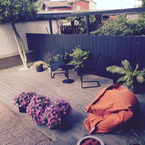 Varberg central on the south - 5 min from the sea