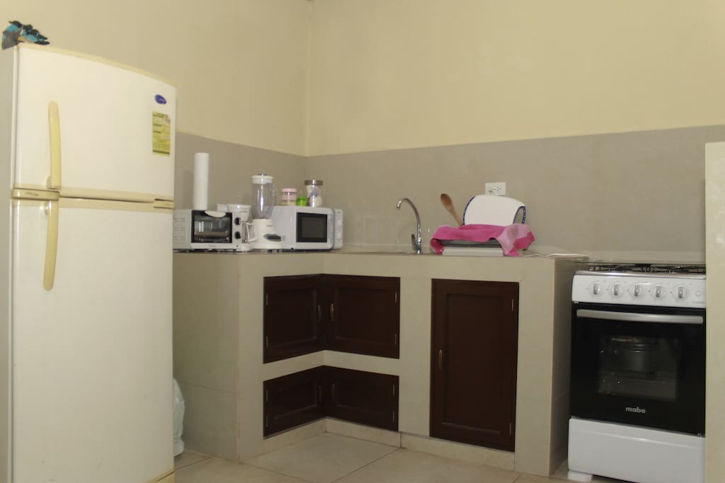 Kitchen fully equiped