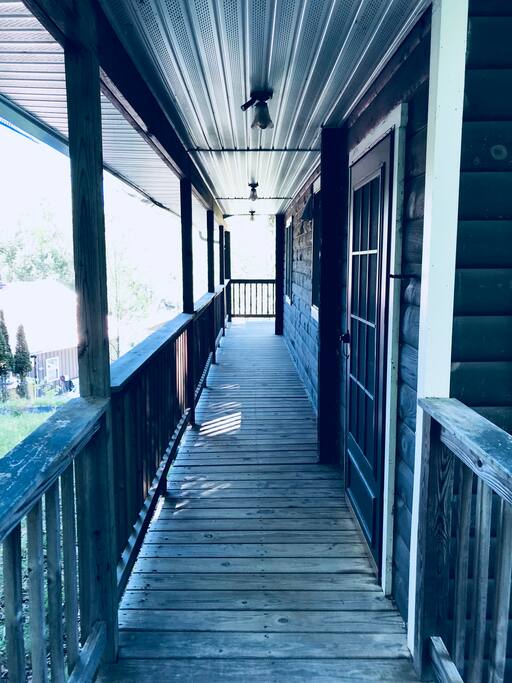 Balcony for your exclusive use