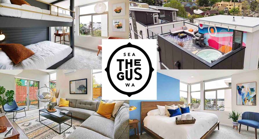 The Gus | Rooftop Hot Tub | 3 BR/2 BTH | Peloton gallery image 2