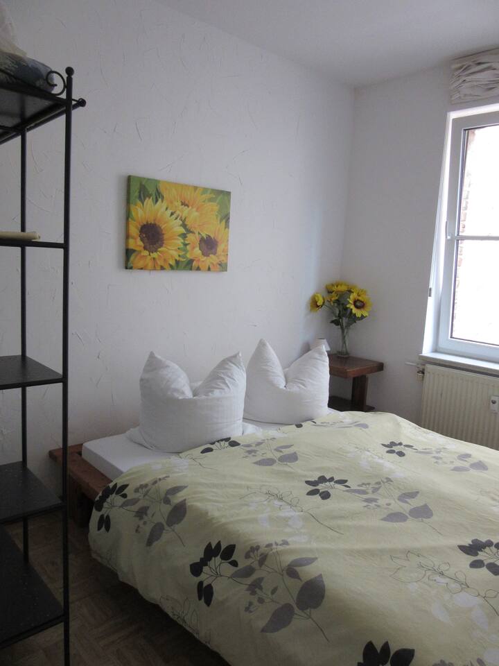 卧室配有双人床