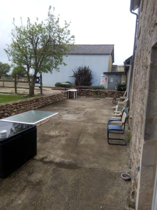 Très grande terrasse
