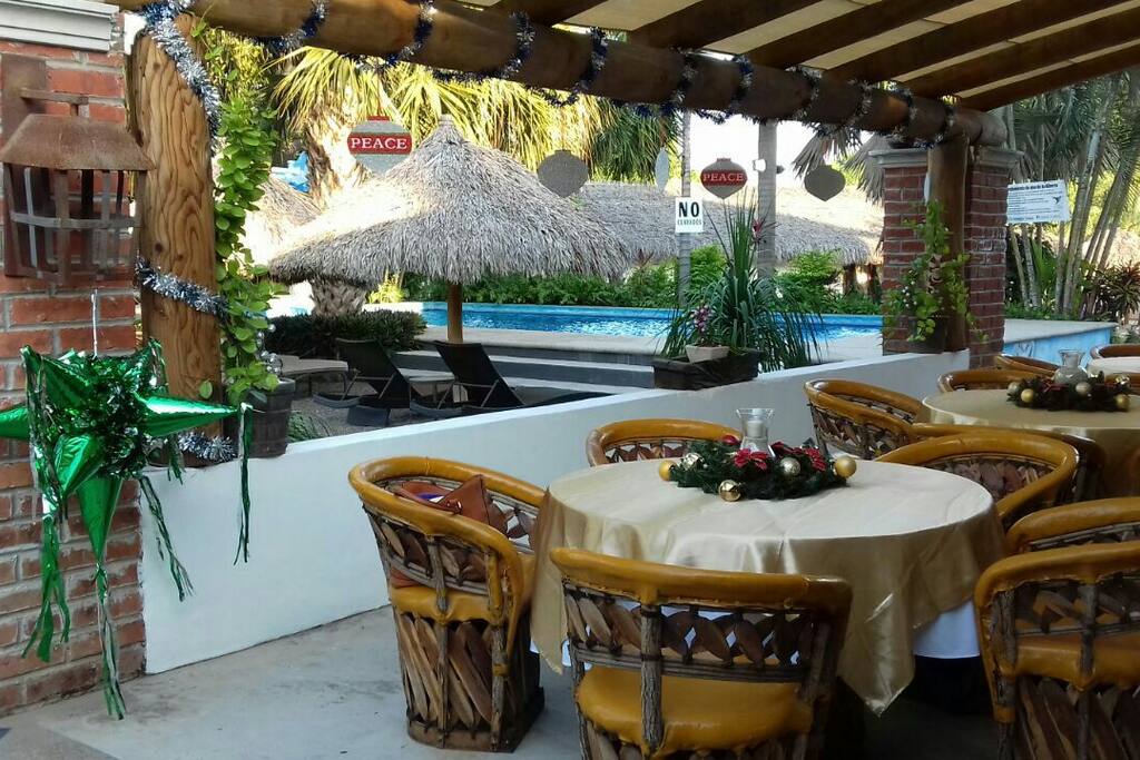 Area comun para Huespedes.