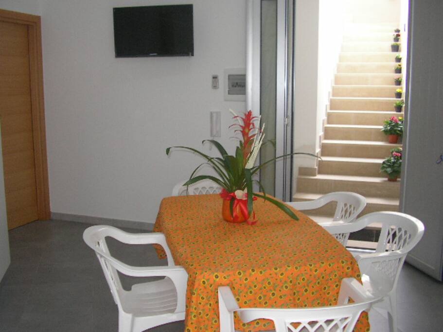 ingresso piano seminterrato