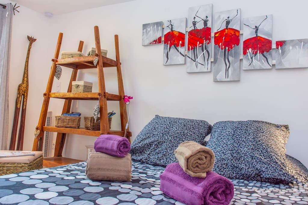 Chambre cocooning climatisée - MAHINUI .