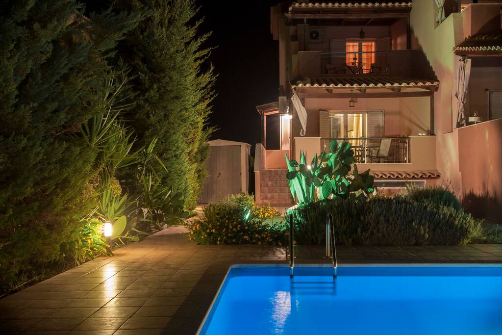 Villa by night