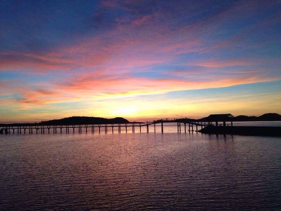 One of our beautiful sunset.