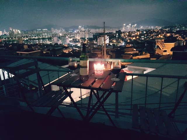 [+]Best rooftop in Seoul(7min from itaewon stn)