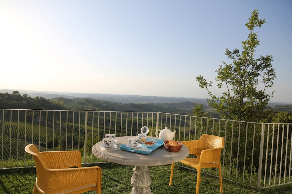 Breakfast on the terrace