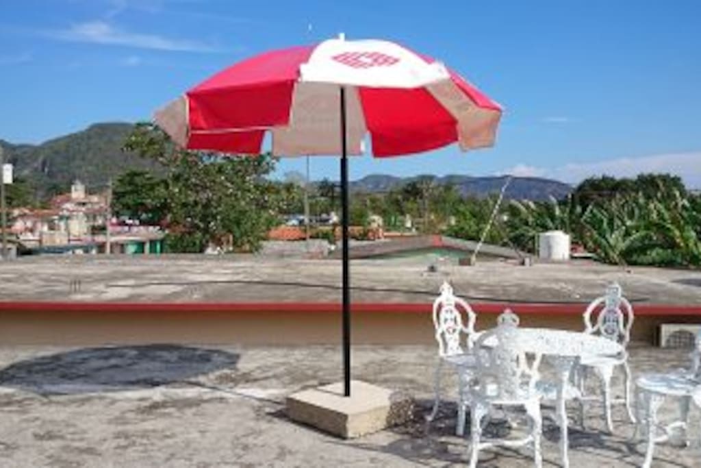 Roof terrace