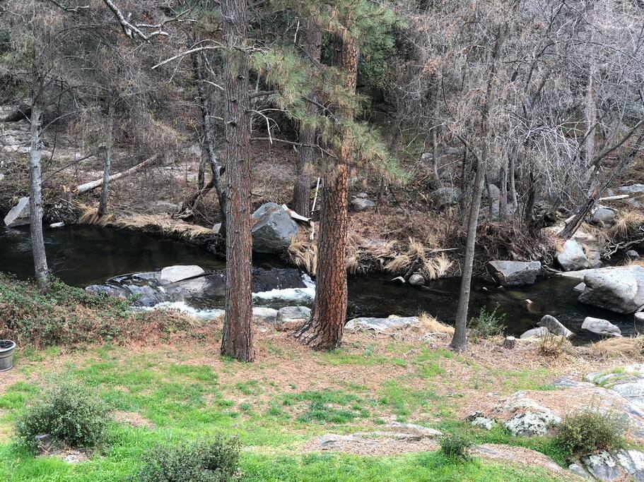 Fresno river view off the deck