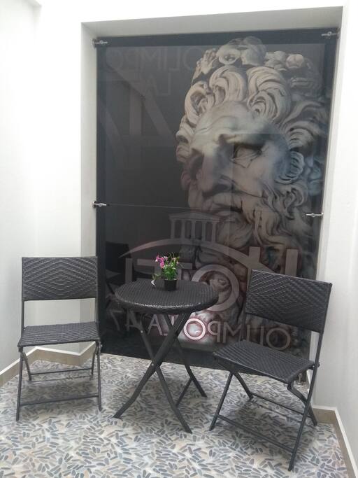 Habitacion con patio interno