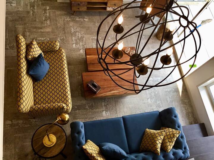 View of Living Area from Above