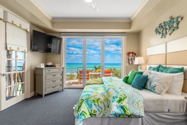 海滨加大双人床套房# 1 ，带套内卫生间