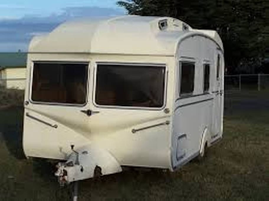 The caravan not in its actual location