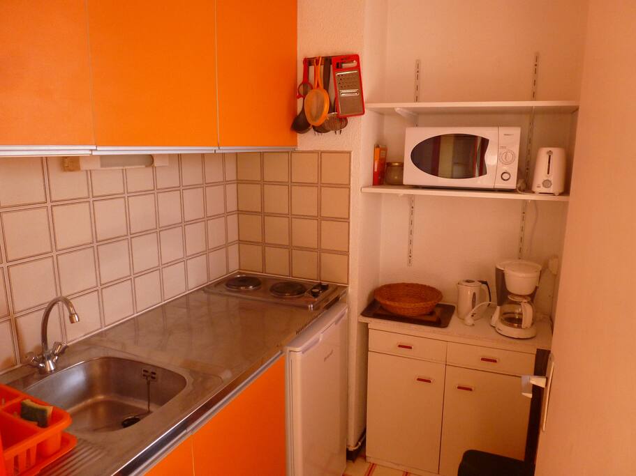 Cuisine équipée et séparée.