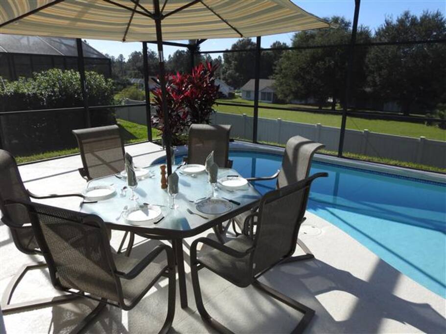Dining Outdoors