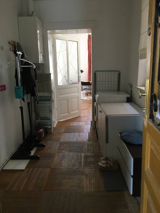Here you can see the entrance area