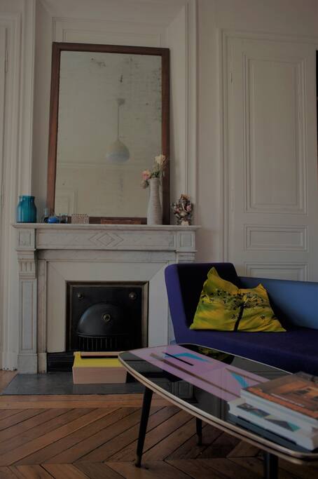 Salon, méridienne, coin lecture