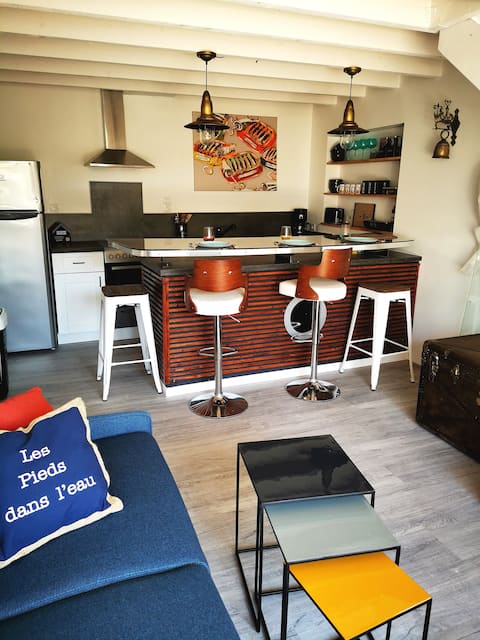 Annonce Airbnb populaire: The Sailor's Cottage in Vadrouille à Piriac Sur Mer