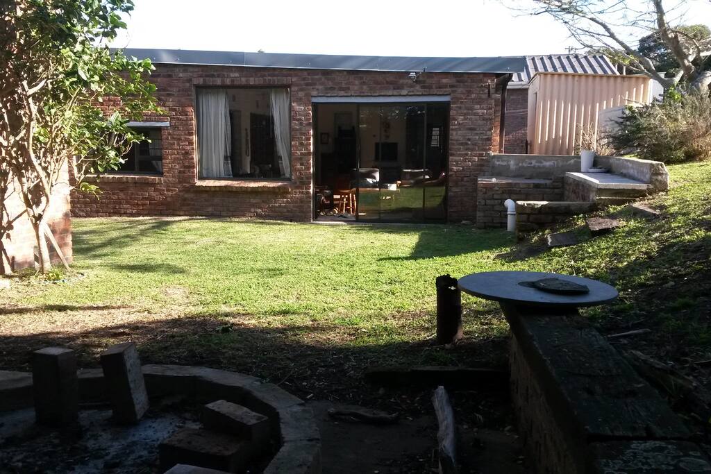 Back Garden and Fire Pit