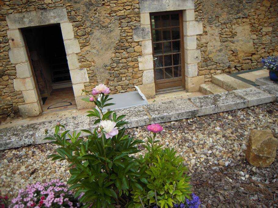 Entrée de la maison d'hôtes