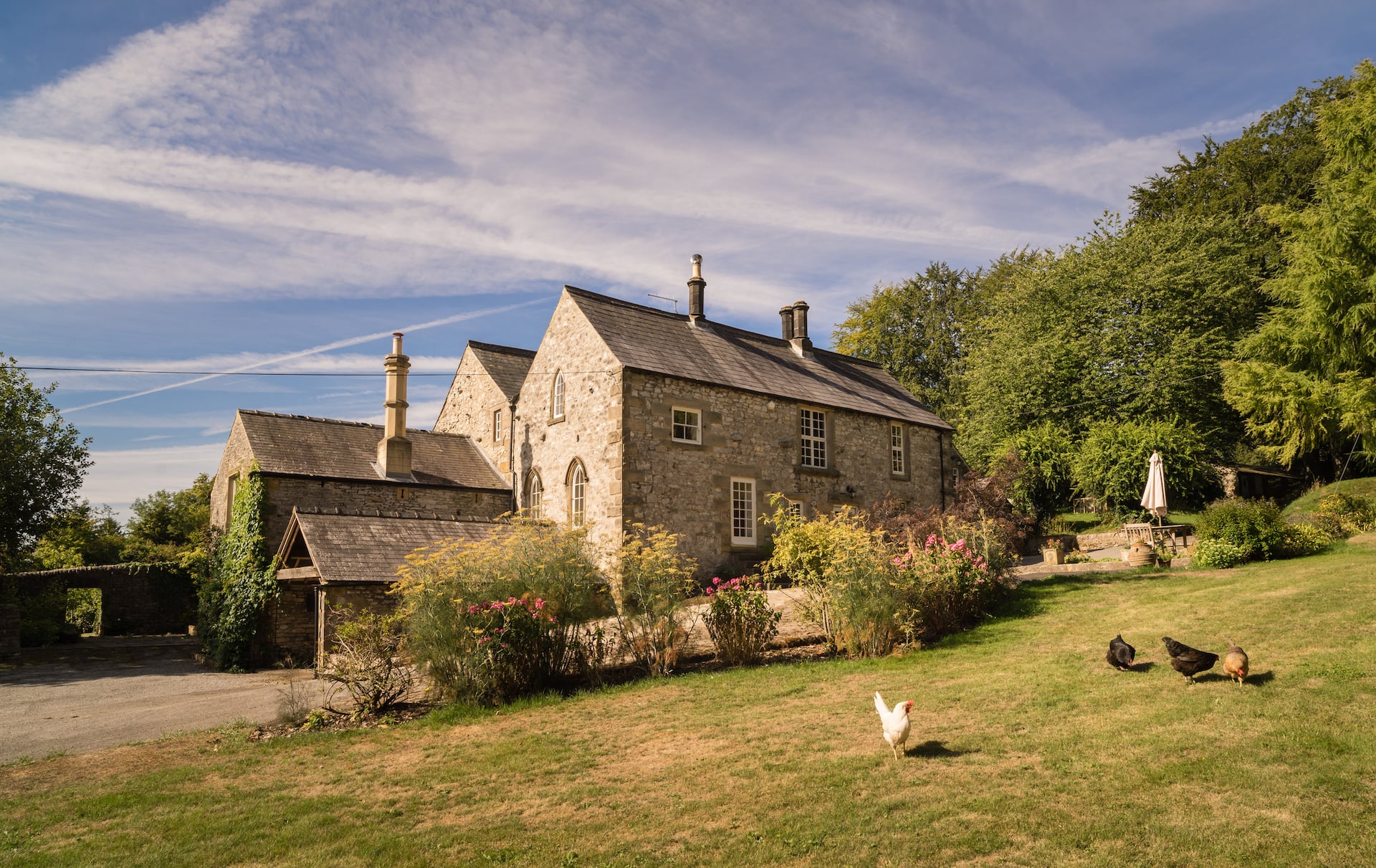 The Stables House, Lomberdale Hall. 4 to 7 guests