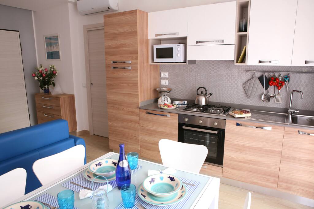 La cucina appartamento Vela