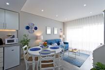 JF Cozy Apartment Blue