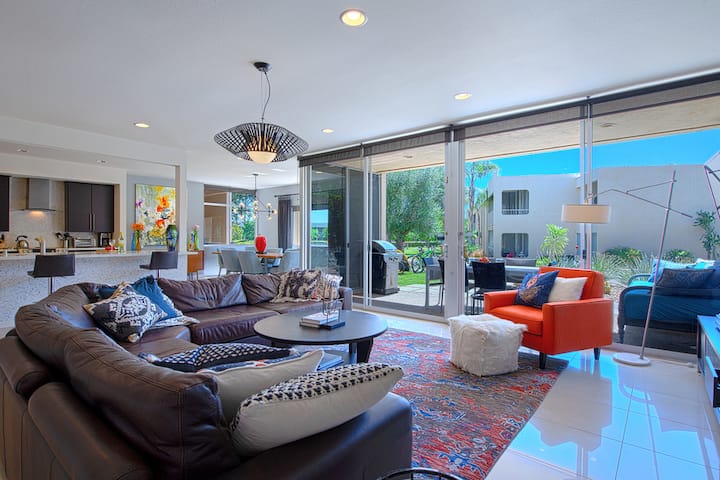 Big Newly Reno'd Mid Century Home In Ps  Golf Club - Palm Springs