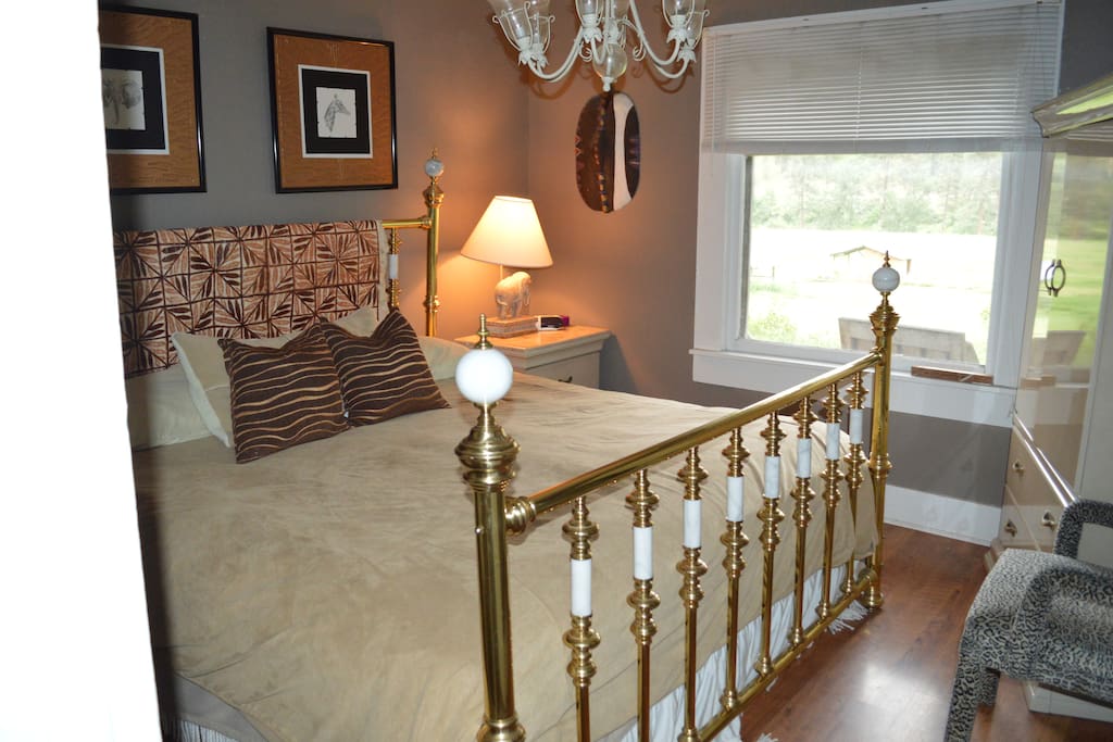 A king size bed!