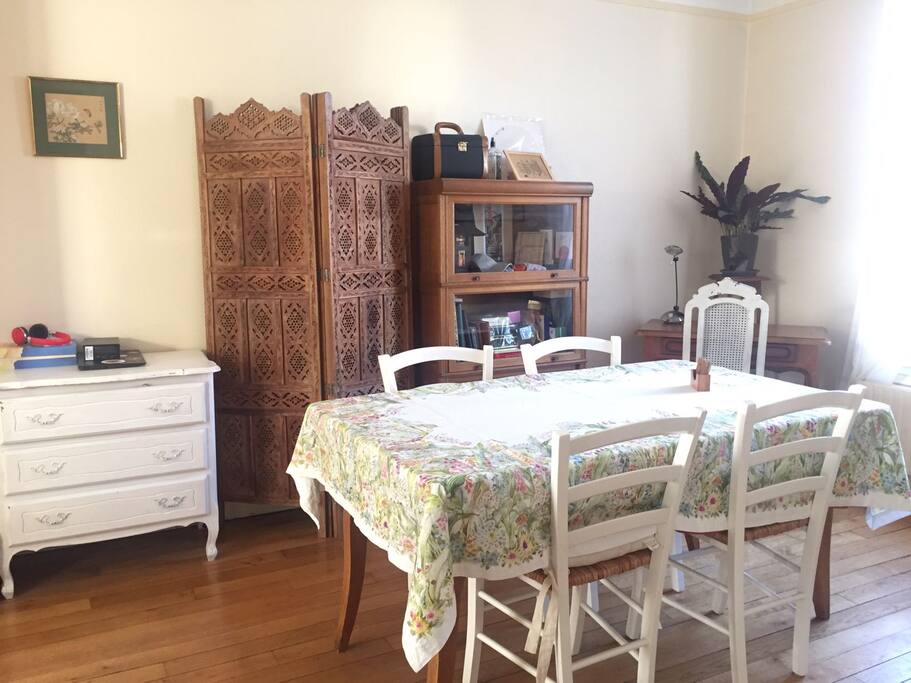 Living room for guest use