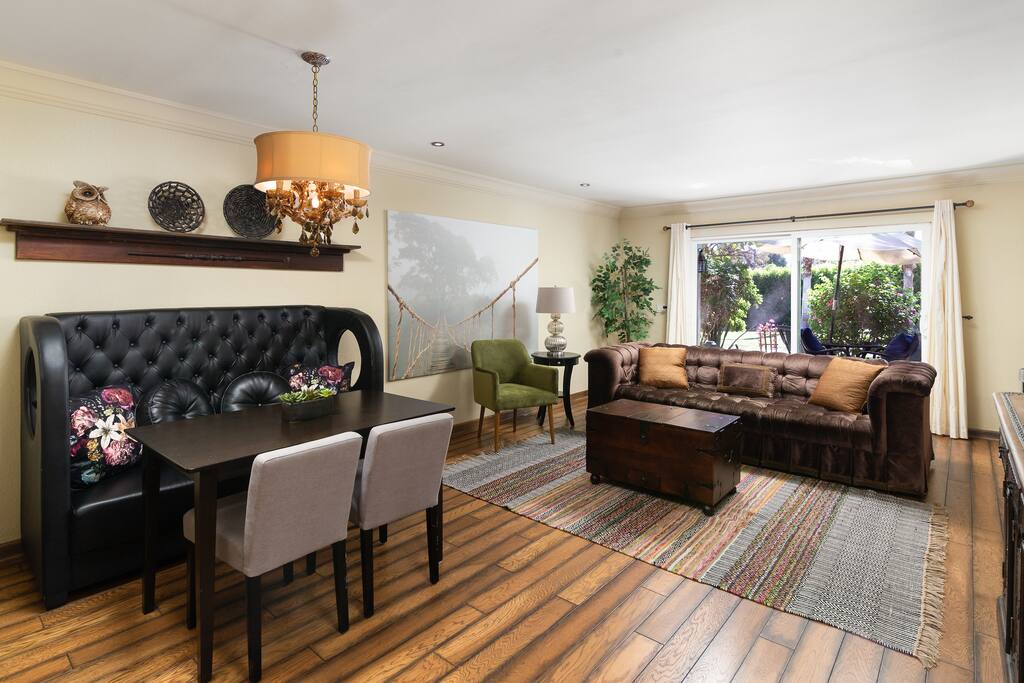 Open Dining and Living Area
