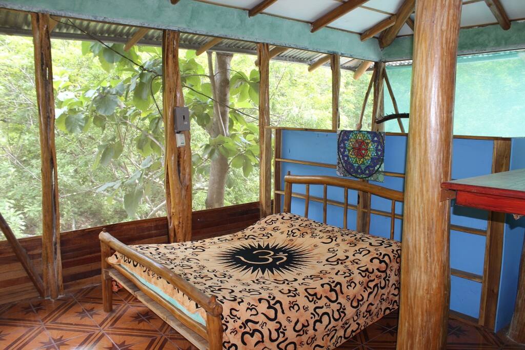Queen hand crafted bed