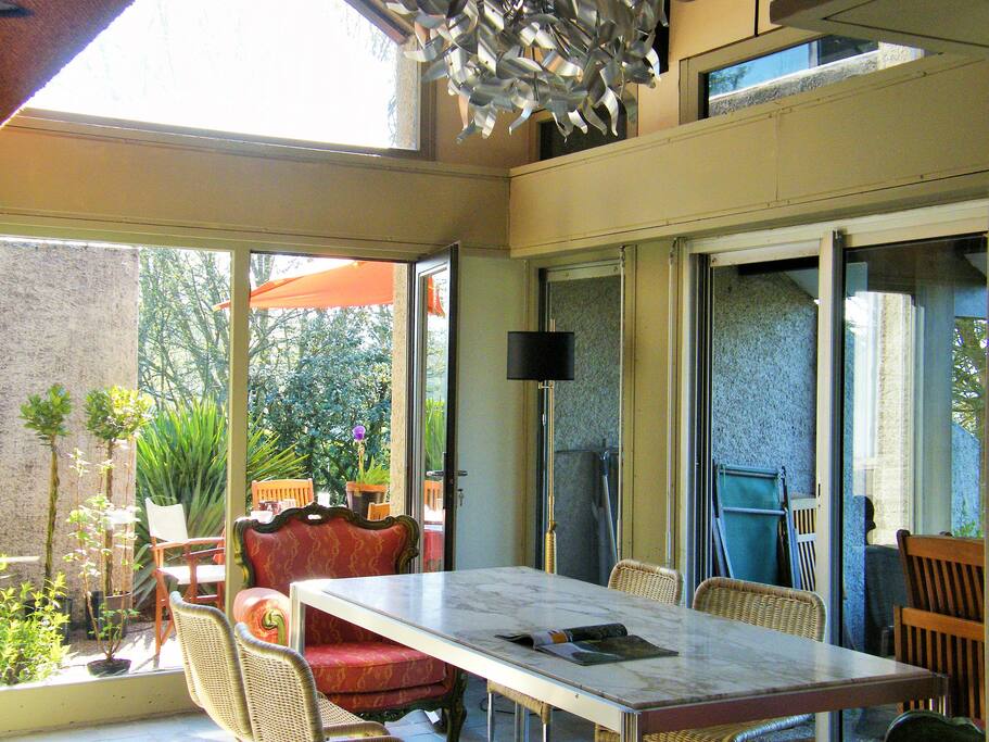 vue vers terrasse sud