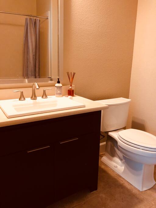 Private bathroom in the room