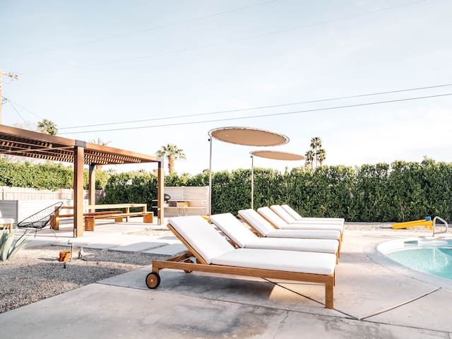 Relax Poolside at The Roseta, a Desert Getaway