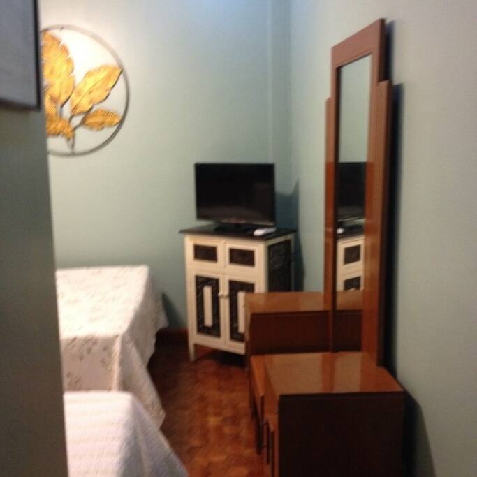 Wooden narra tile flooring and wood work by artisans.