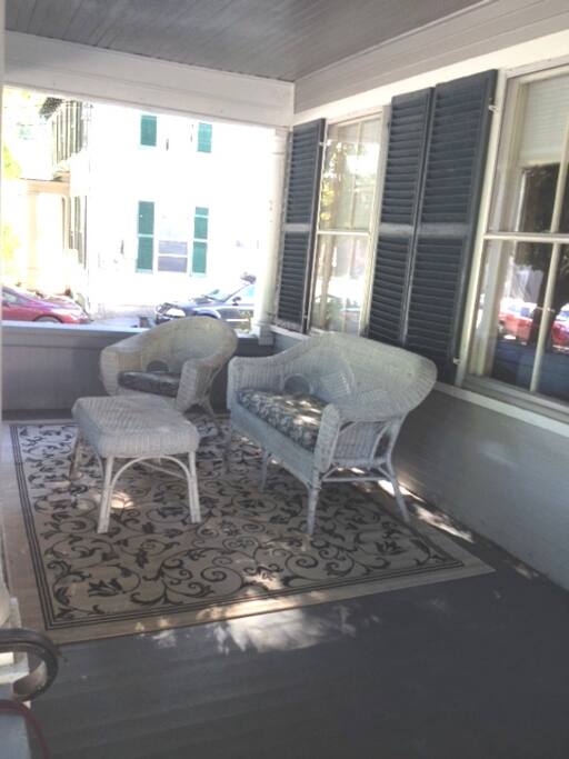 Sit on the porch and relax!