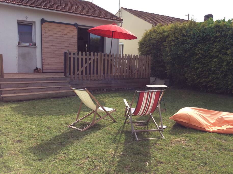 Terrasse et jardin