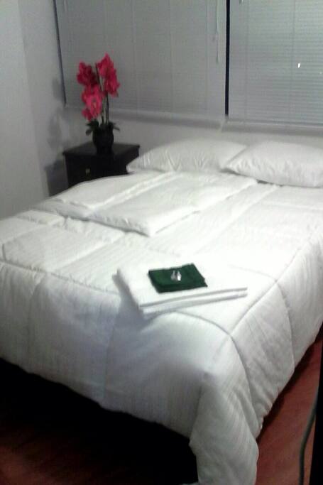Encontraras cama doble y si requieres de un Nicho adicional que tiene.
