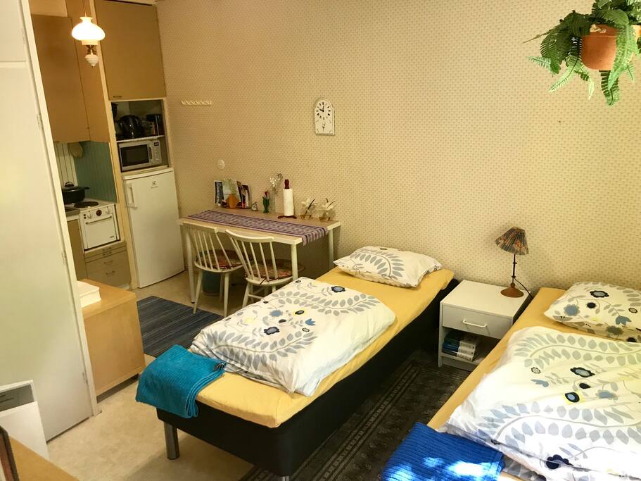 It is possible to have two separate single beds if you wish