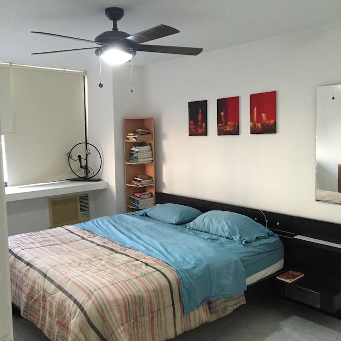 Your room w/ king size bed