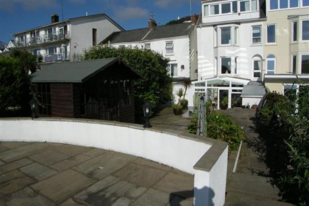 GARDEN FROM TERRACE